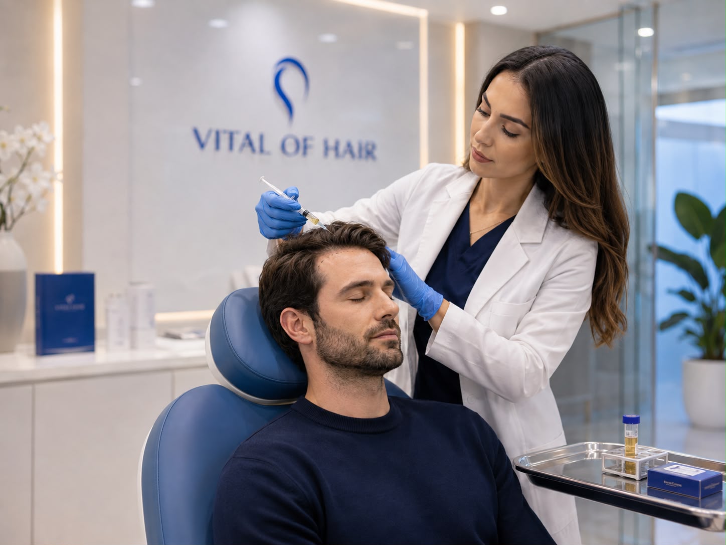 PRP-Behandlung bei Vital of Hair