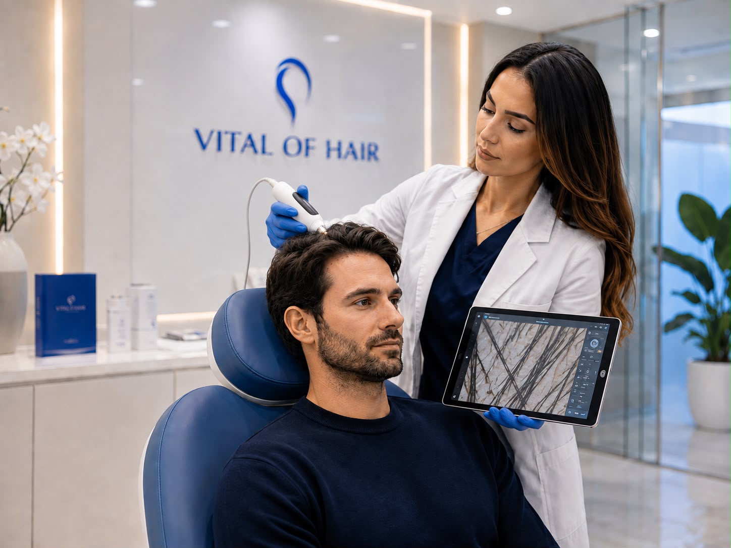 Haaranalyse bei Vital of Hair